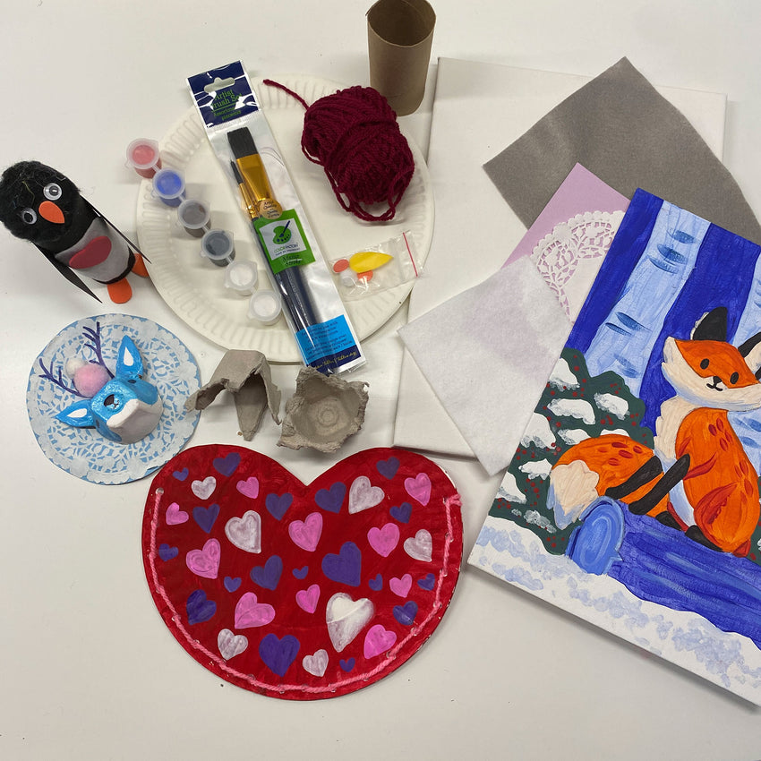 Winter Love Keep'em Crafty Kit ~ Ages 7 & Up