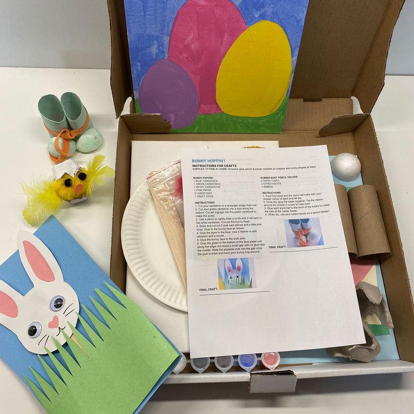 Spring & Easter Keep'em Crafty Kit ~ Ages 6 & Under