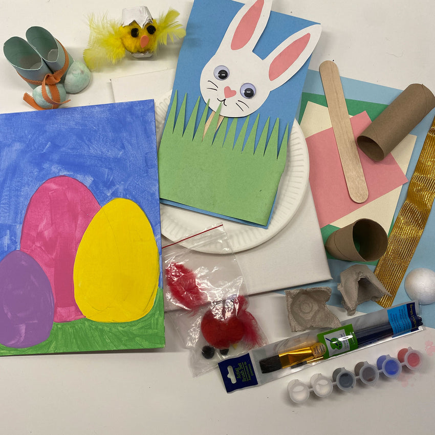 Spring & Easter Keep'em Crafty Kit ~ Ages 6 & Under