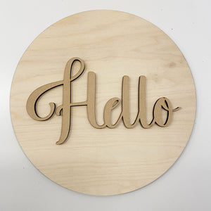 3D Sign Kit - Hello - 12