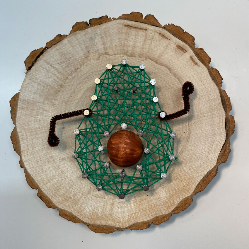 Workshop - String Art Wood Slice