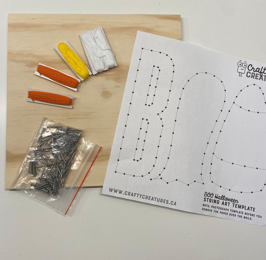BOO! String Art