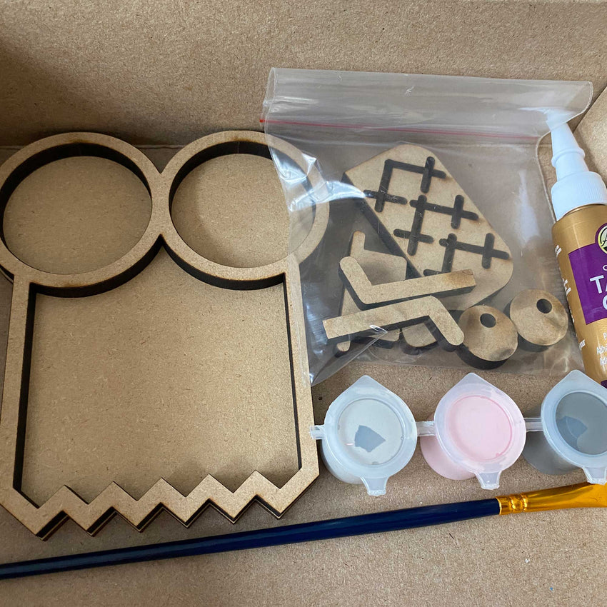 Beaver 3D Glasses Holder ~ Paint Kit