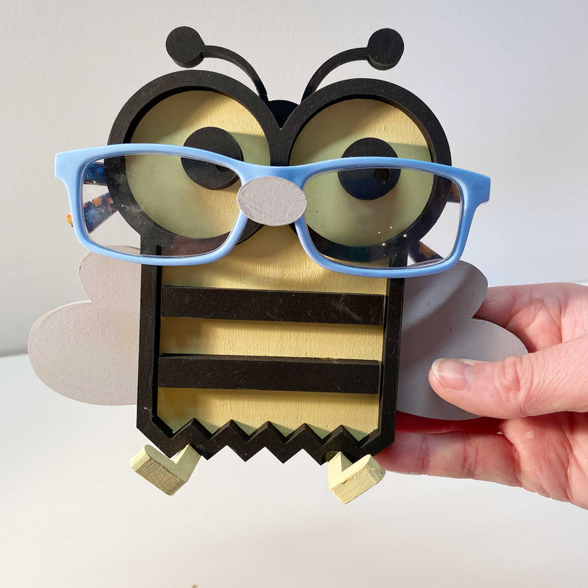 Bee 3D Glasses Holder ~ Paint Kit