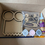 Bunny 3D Glasses Holder ~ Paint Kit