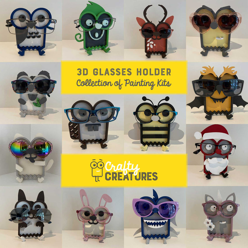 Koala 3D Glasses Holder ~ Paint Kit