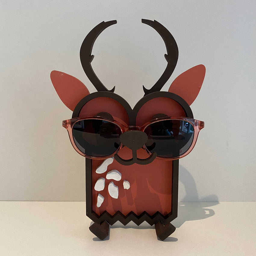 Deer 3D Glasses Holder ~ Paint Kit