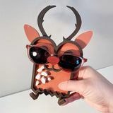 Deer 3D Glasses Holder ~ Paint Kit