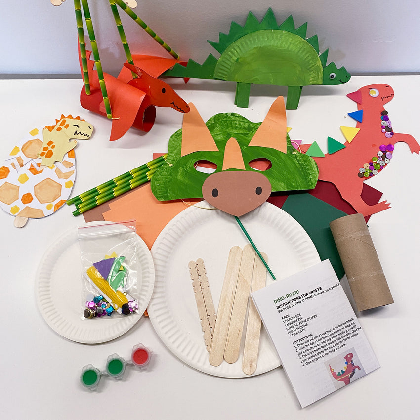 Dino-Roar! Craft Kit ~ Ages 6+
