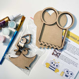 Monkey 3D Glasses Holder ~ Paint Kit