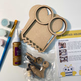 Owl 3D Glasses Holder ~ Paint Kit