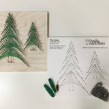 Pine Trees String Art