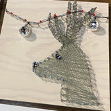 Tangled Reindeer String Art