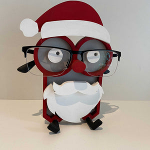 Santa 3D Glasses Holder ~ Paint Kit