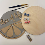 3D Sign Kit - Slice of Life - 12" Round