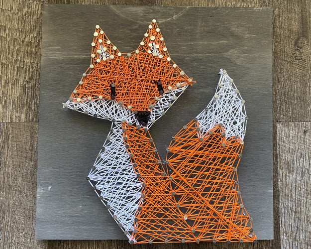 Fox String Art