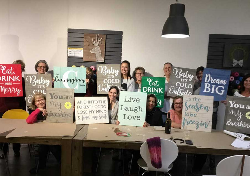 Oct 17 ~ Bayshore Home Care Solutions: Hand-painted Wood Sign Workshop