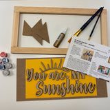 3D Sign Kit - You Are My Sunshine - 16" x 8"