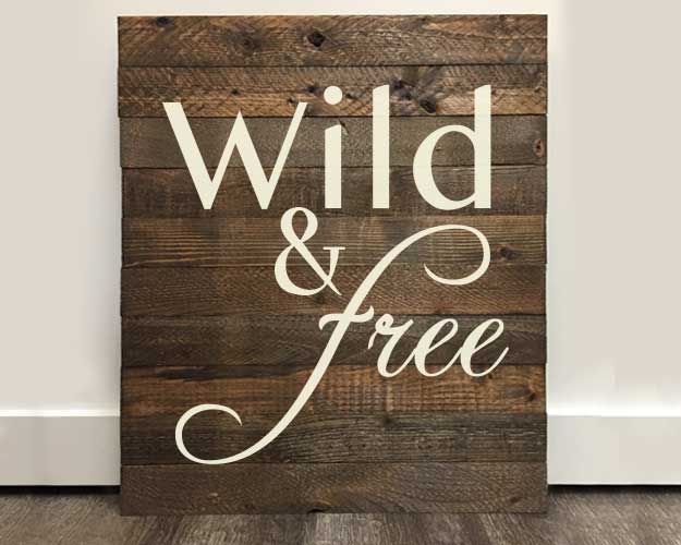 Workshop - Hand-painted Wood Sign