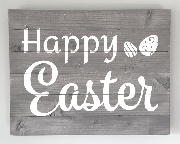 Happy Easter 12x15 Wood Sign Kit