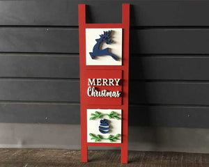 3D Christmas Ladder - 18