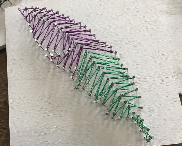 Feather String Art – Crafty Creatures