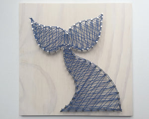 Whale Tail String Art